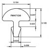 Progi JESCAR FS47104-NS-12 (18%, 25szt)